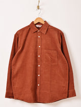 【3色展開】Backers コーデュロイ 長袖シャツ