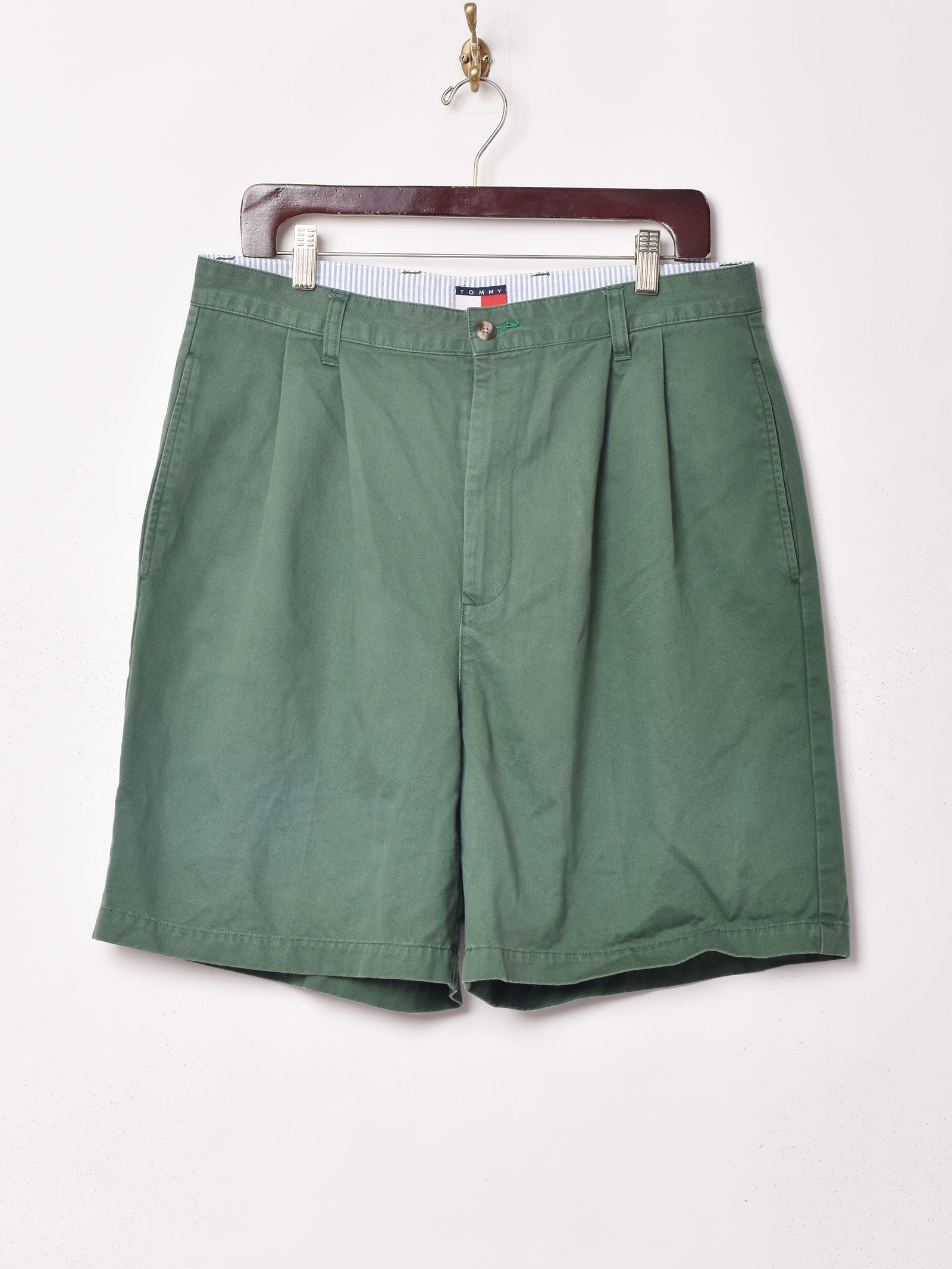 ほぼ未使用　TEDMAN×MAC TOOLS ヒッコリー　ハーフパンツ　W34 tdhmcp-
