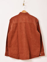 【3色展開】Backers コーデュロイ 長袖シャツ