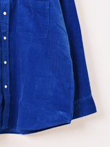 【3色展開】Backers コーデュロイ 長袖シャツ