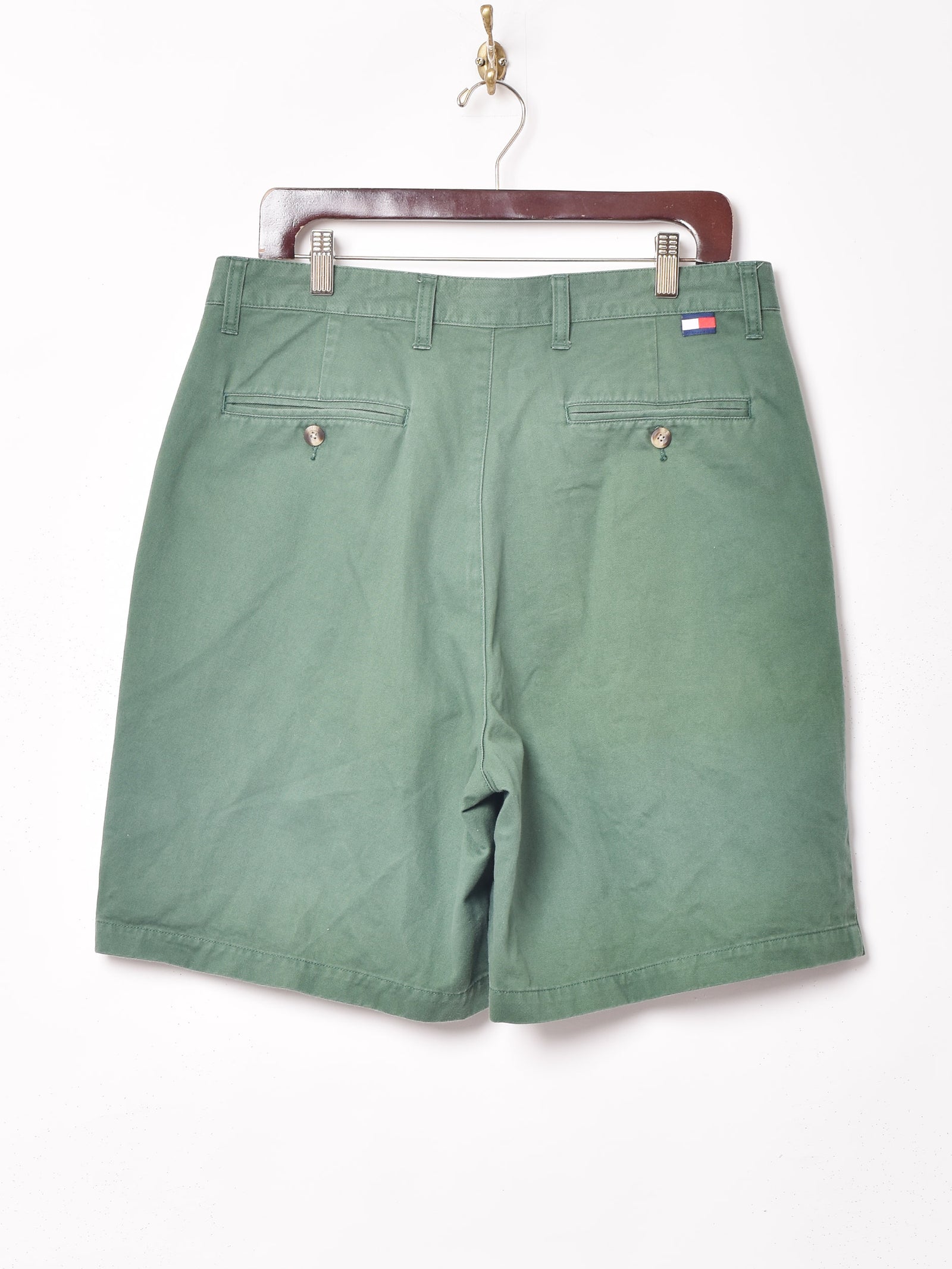 ほぼ未使用　TEDMAN×MAC TOOLS ヒッコリー　ハーフパンツ　W34 ヒッコリーショーツ TEDMAN×MACTOOLS コラボショートパンツ エフ