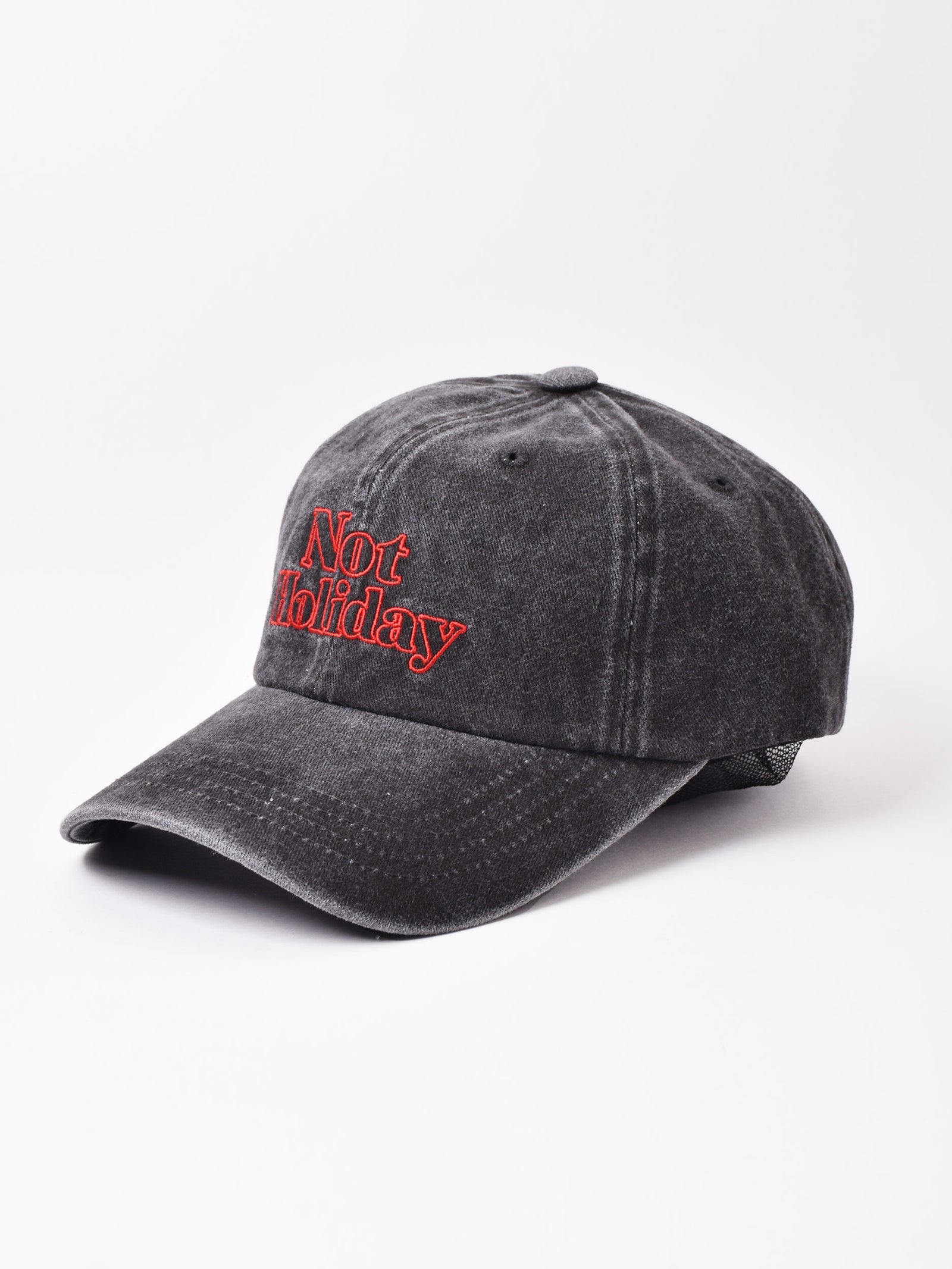 刺繍入り キャップ「Not Holiday」 – 古着屋Top of the Hillのネット