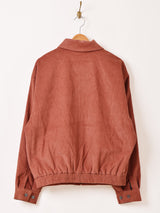 【4色展開】Backers ワンポイント シャーク コーデュロイジャケット