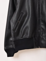 Backers フェイクレザー MA-1 フライトジャケット