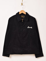 【2色展開】Backers 刺繍入り コーデュロイジャケット「Shadow Strike」