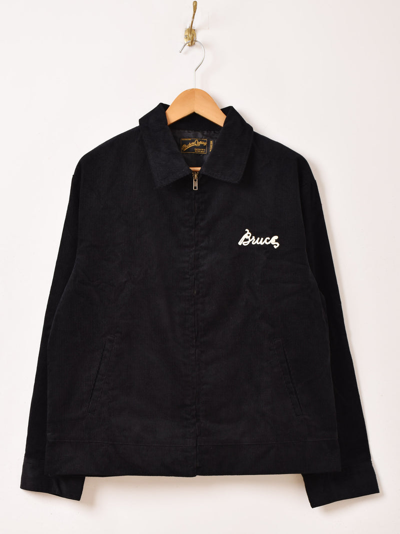 2色展開】Backers 刺繍入り コーデュロイジャケット「Shadow Strike