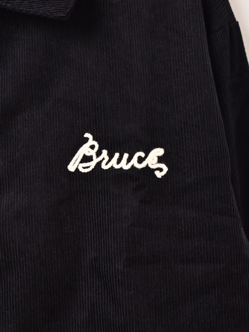 2色展開】Backers 刺繍入り コーデュロイジャケット「Shadow Strike