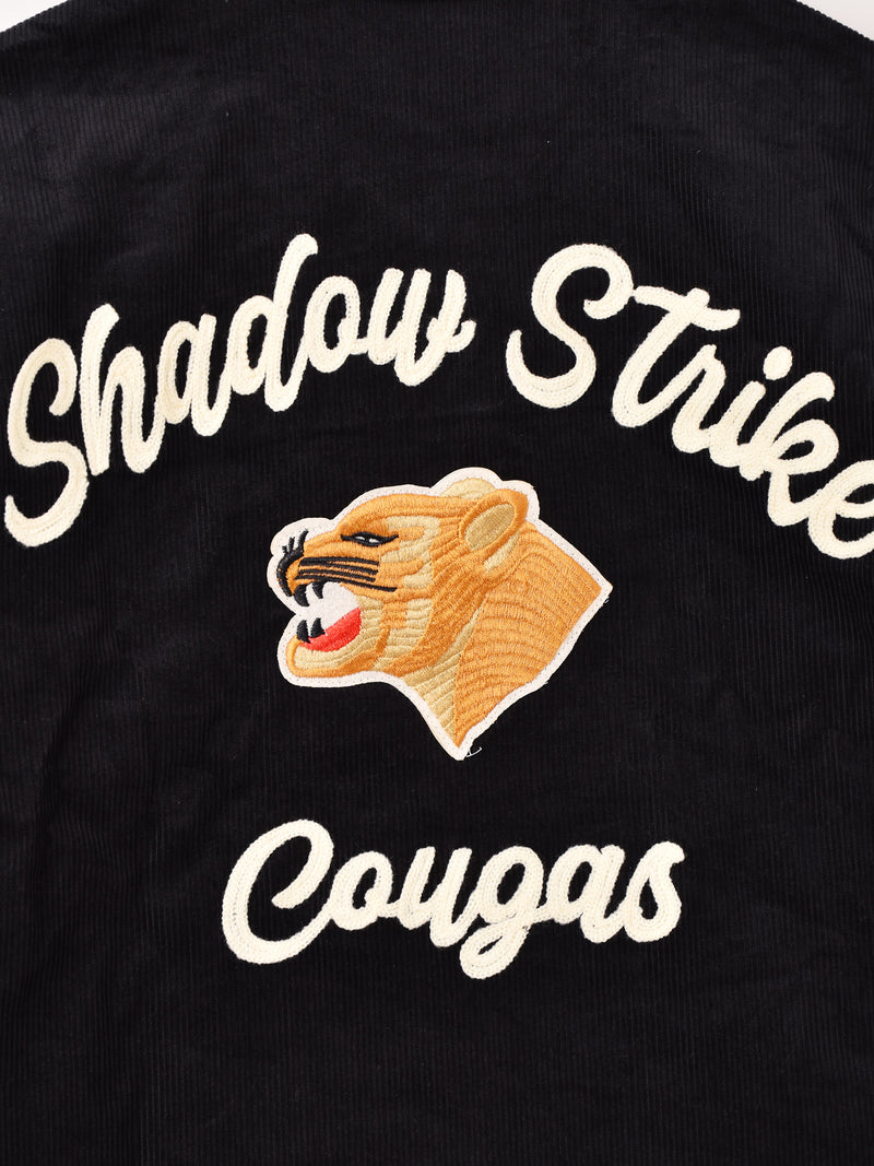 2色展開】Backers 刺繍入り コーデュロイジャケット「Shadow Strike