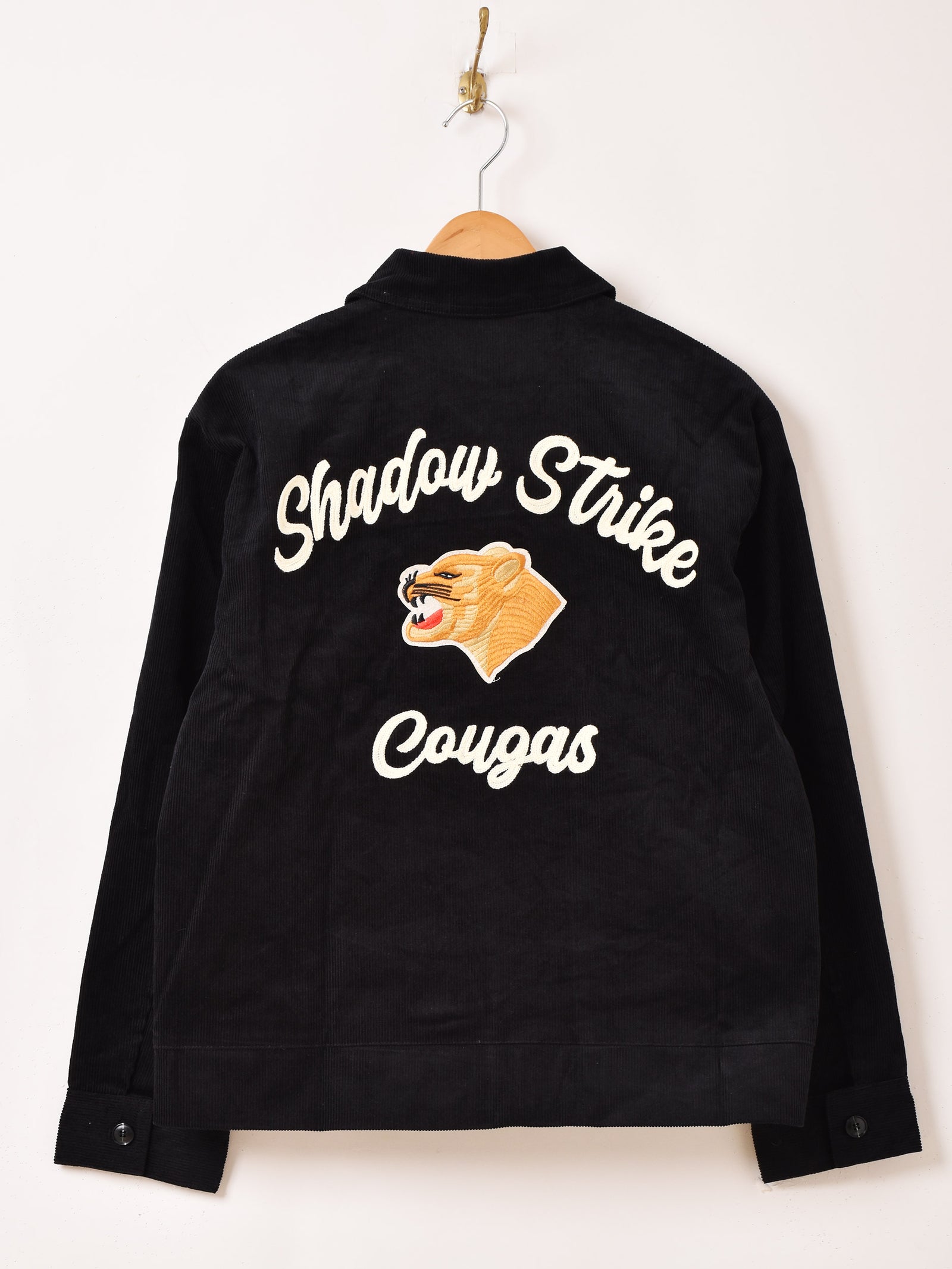 2色展開】Backers 刺繍入り コーデュロイジャケット「Shadow Strike