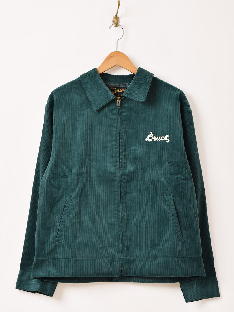 2色展開】Backers 刺繍入り コーデュロイジャケット「Shadow Strike