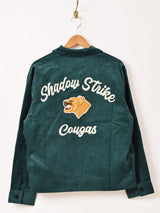 【2色展開】Backers 刺繍入り コーデュロイジャケット「Shadow Strike」