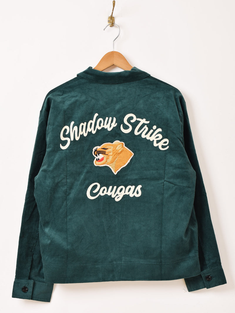 2色展開】Backers 刺繍入り コーデュロイジャケット「Shadow Strike