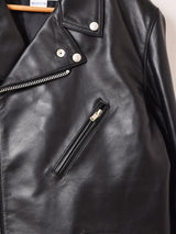 Backers シープスキン レザー ライダースジャケット