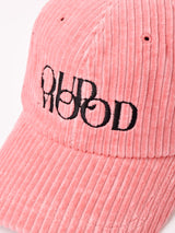 刺繍入り コーデュロイ キャップ「OUR MOOD」