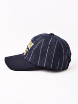 【4色展開】カレッジ刺繍入り ウール キャップ