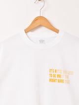 【2色展開】 プリントTシャツ「HAND SIGN」