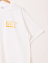 【2色展開】 プリントTシャツ「HAND SIGN」