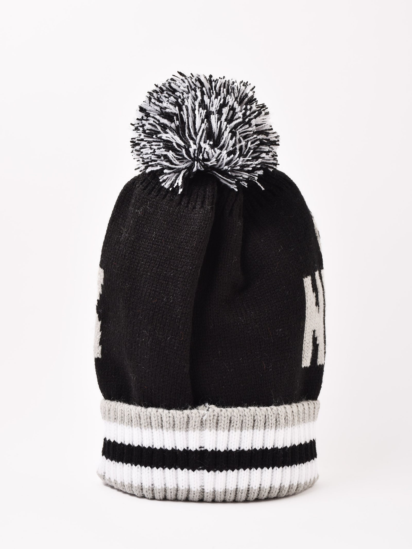2色展開】ポンポン付き ロゴ ニットキャップ「NEW YORK」 – 古着屋Top