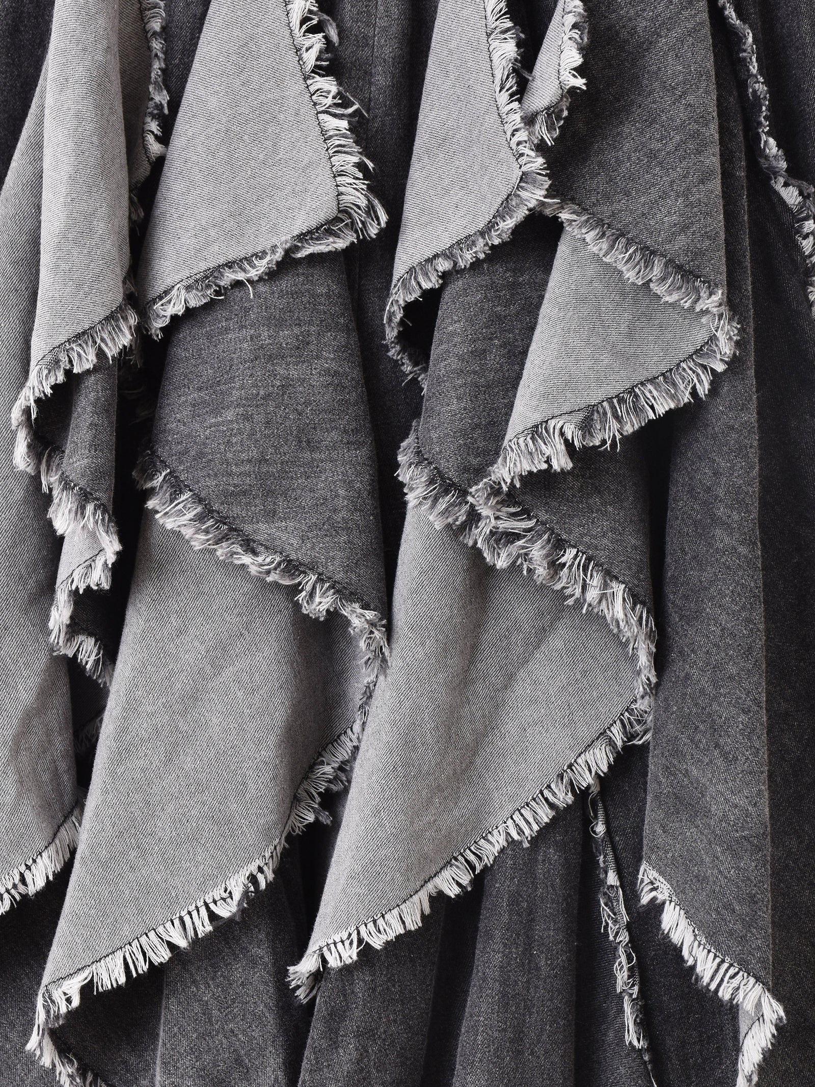 3色展開】 スパイラルフリル デニムパンツ – 古着屋Top of the Hillの