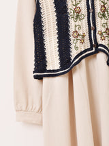 Meridian ベストセット コーデュロイ 長袖ワンピース