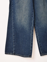 Meridian サイドスウィッチ ワイドデニムパンツ