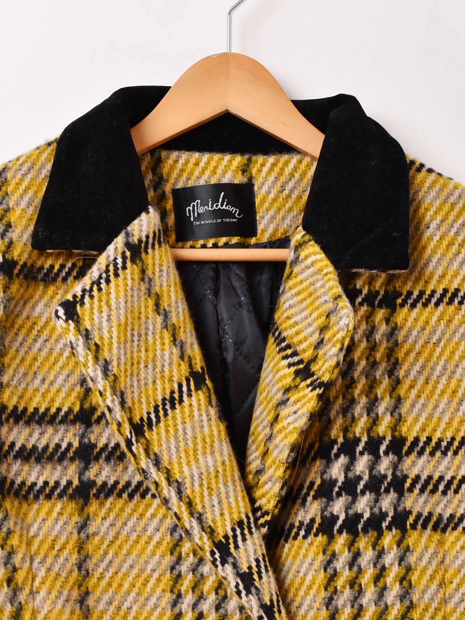 Meridian チェック柄 ロングコート – 古着屋Top of the Hillのネット