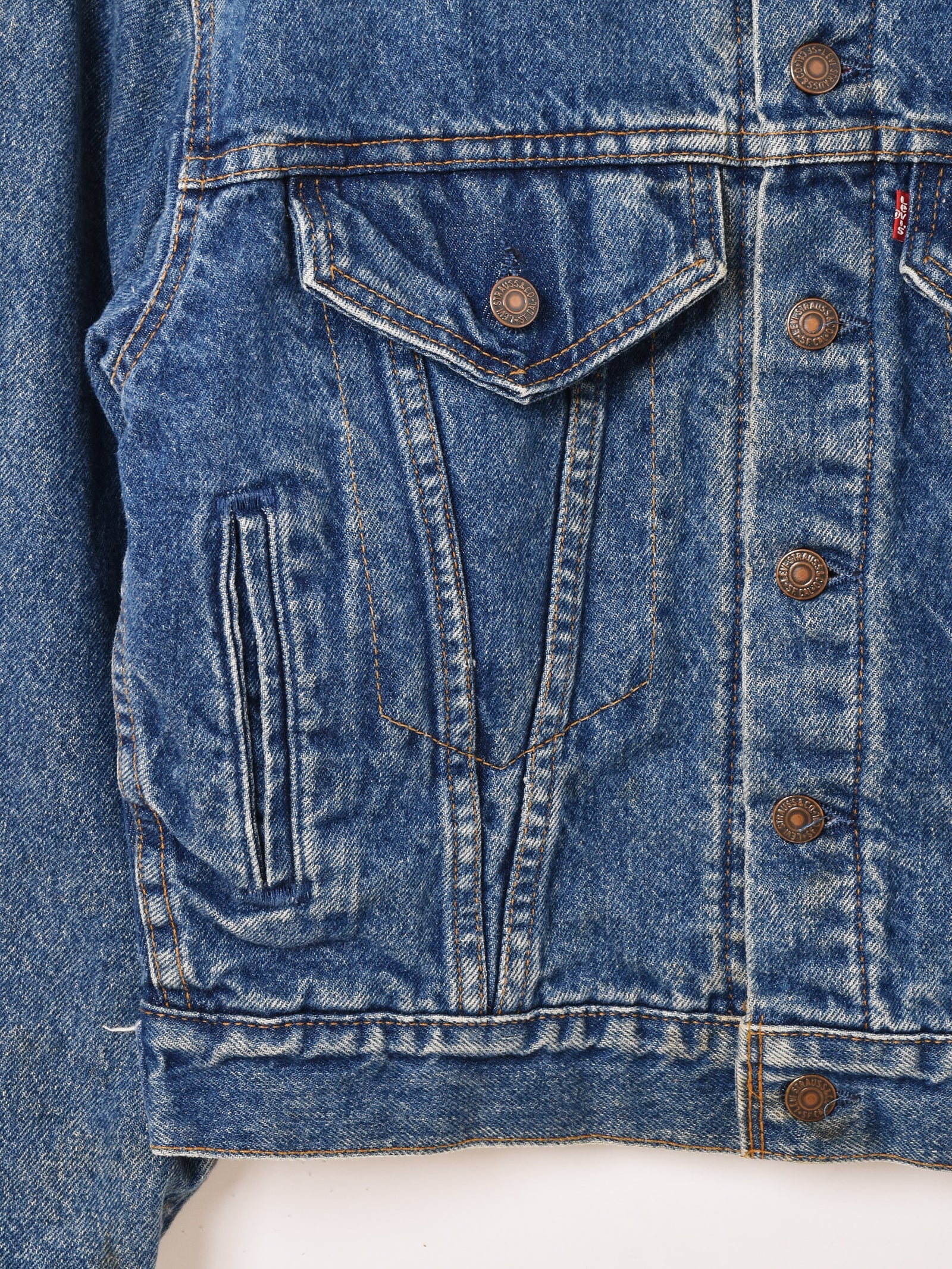 80's アメリカ製 Levi's ネルライナー デニムジャケット – 古着屋Top