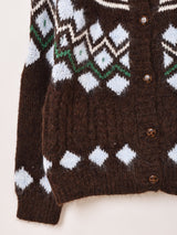 【2色展開】Elcamino ノルディック風 カーディガン