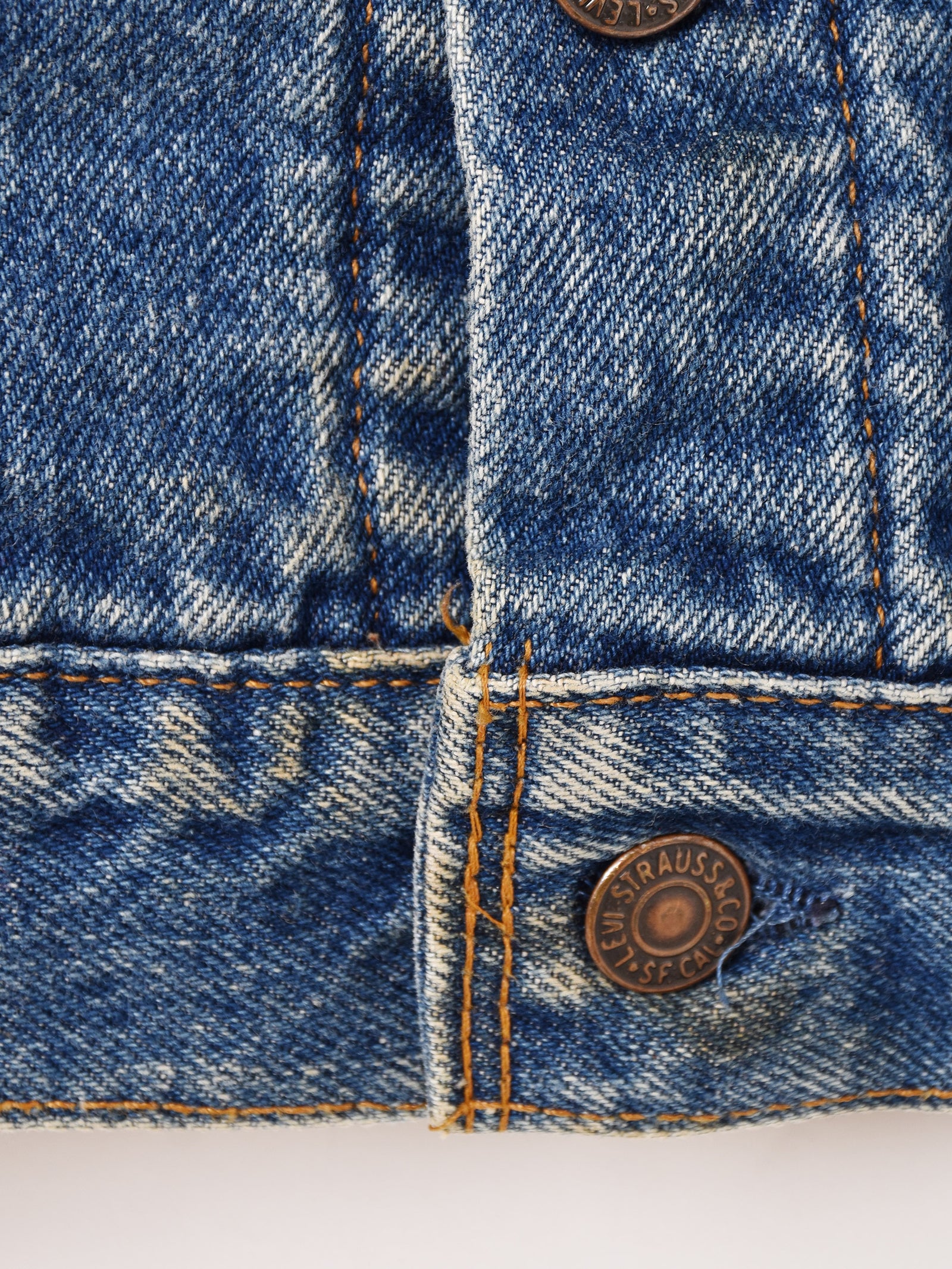 80's アメリカ製 Levi's ネルライナー デニムジャケット – 古着屋Top