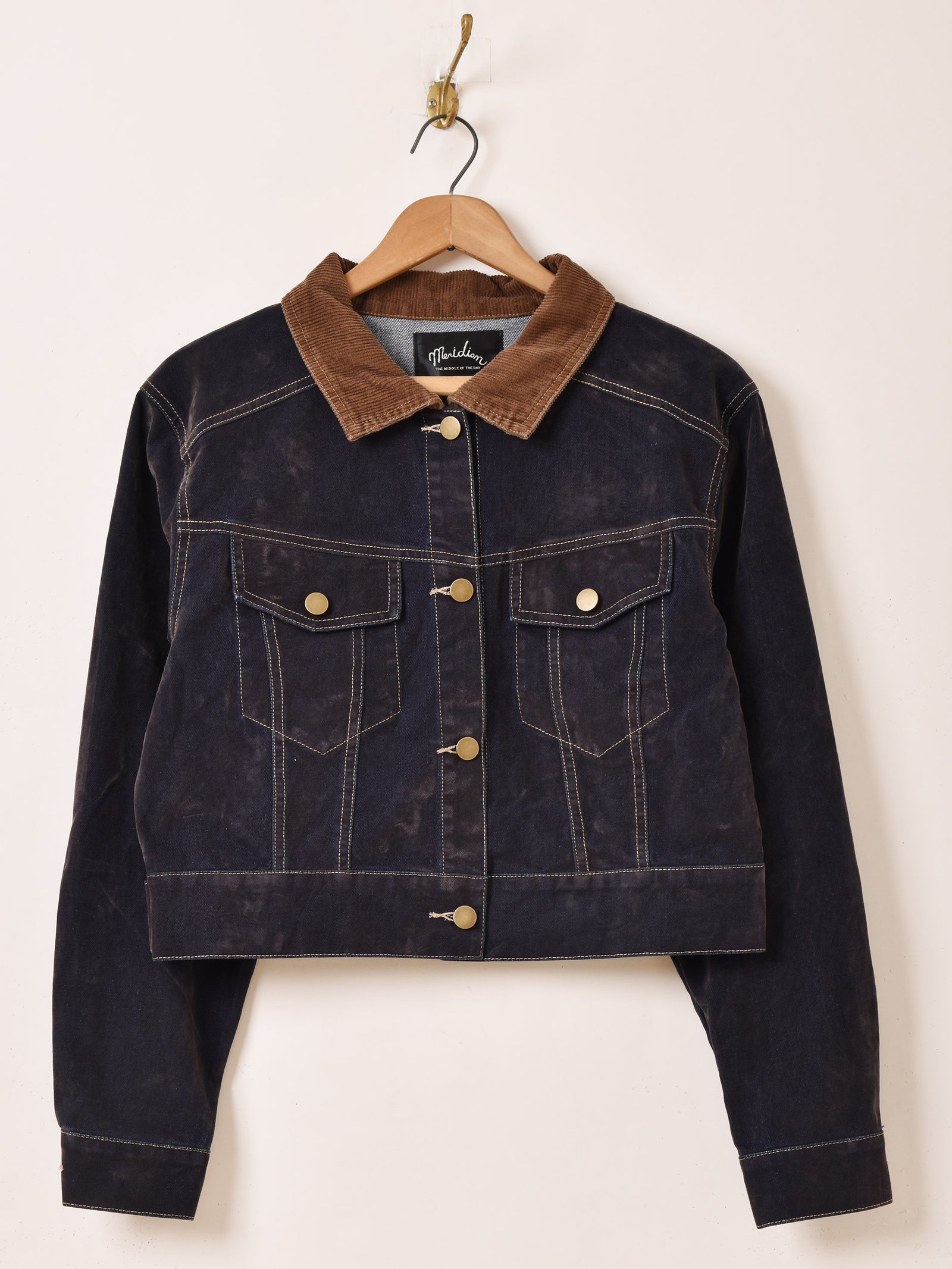 2色展開】Meridian フロッキー デニムジャケット – 古着屋Top of the