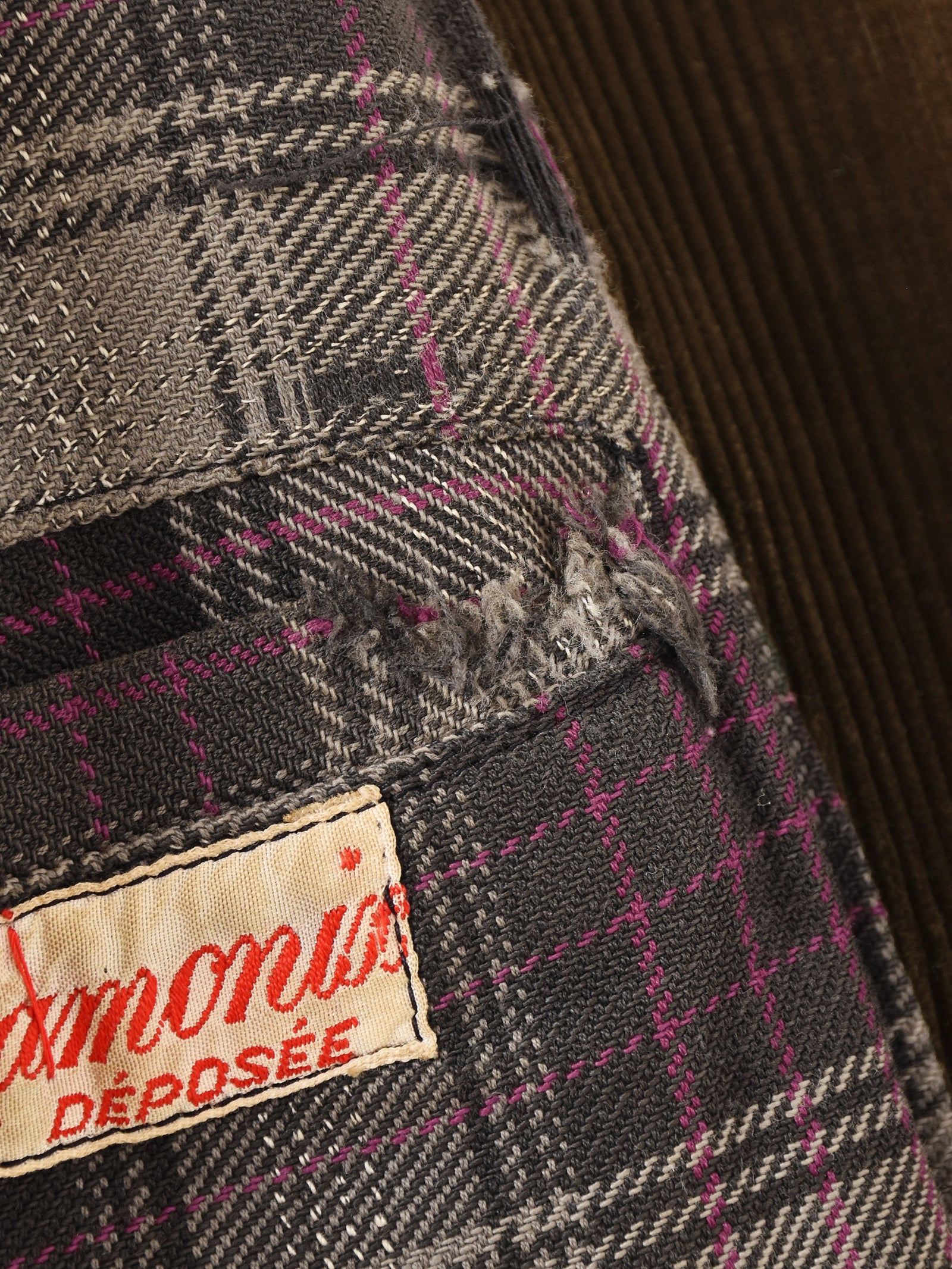 50's Le Chamonix フレンチコーデュロイ ワークジャケット – 古着屋Top