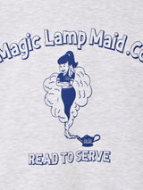 ハーフジップ スウェットシャツ「Magic Lamp Maid.Co」