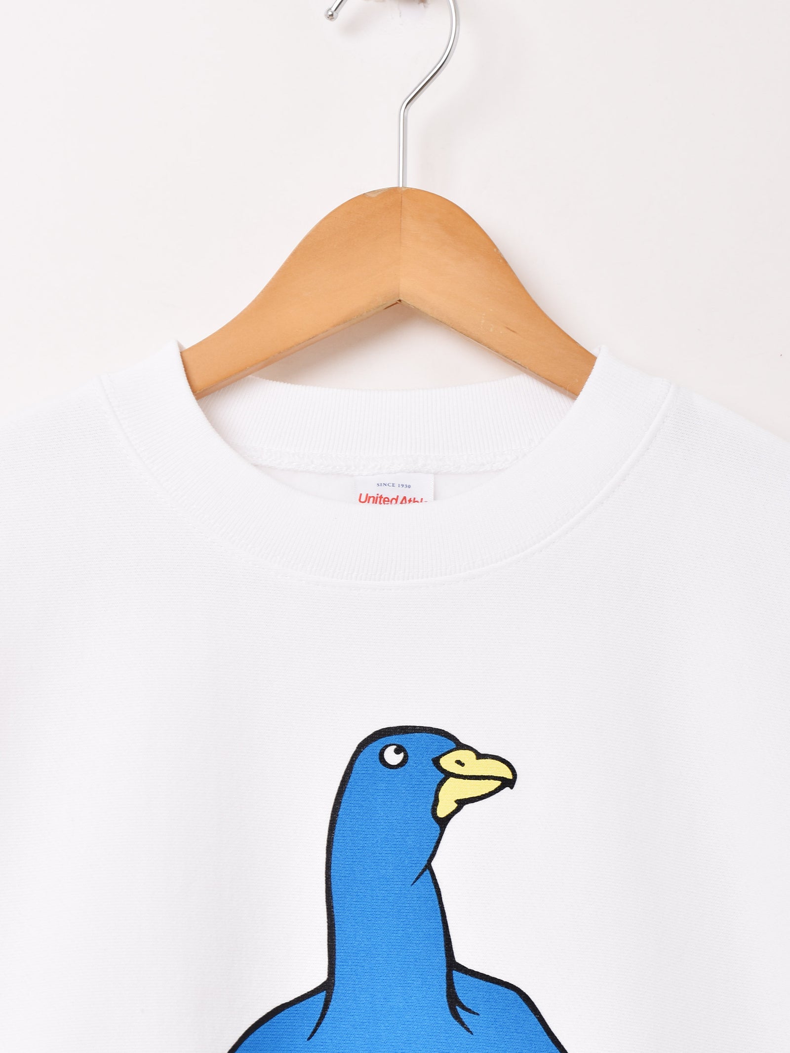 2色展開】 プリント スウェットシャツ「GOLDEN EGGS CLUB」 – 古着屋