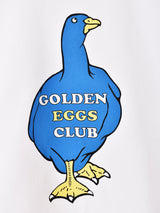 【2色展開】 プリント スウェットシャツ「GOLDEN EGGS CLUB」