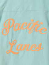 【3色展開】Backers 刺繍 半袖 オープンカラーシャツ 「Pacific」