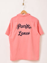 【3色展開】Backers 刺繍 半袖 オープンカラーシャツ 「Pacific」
