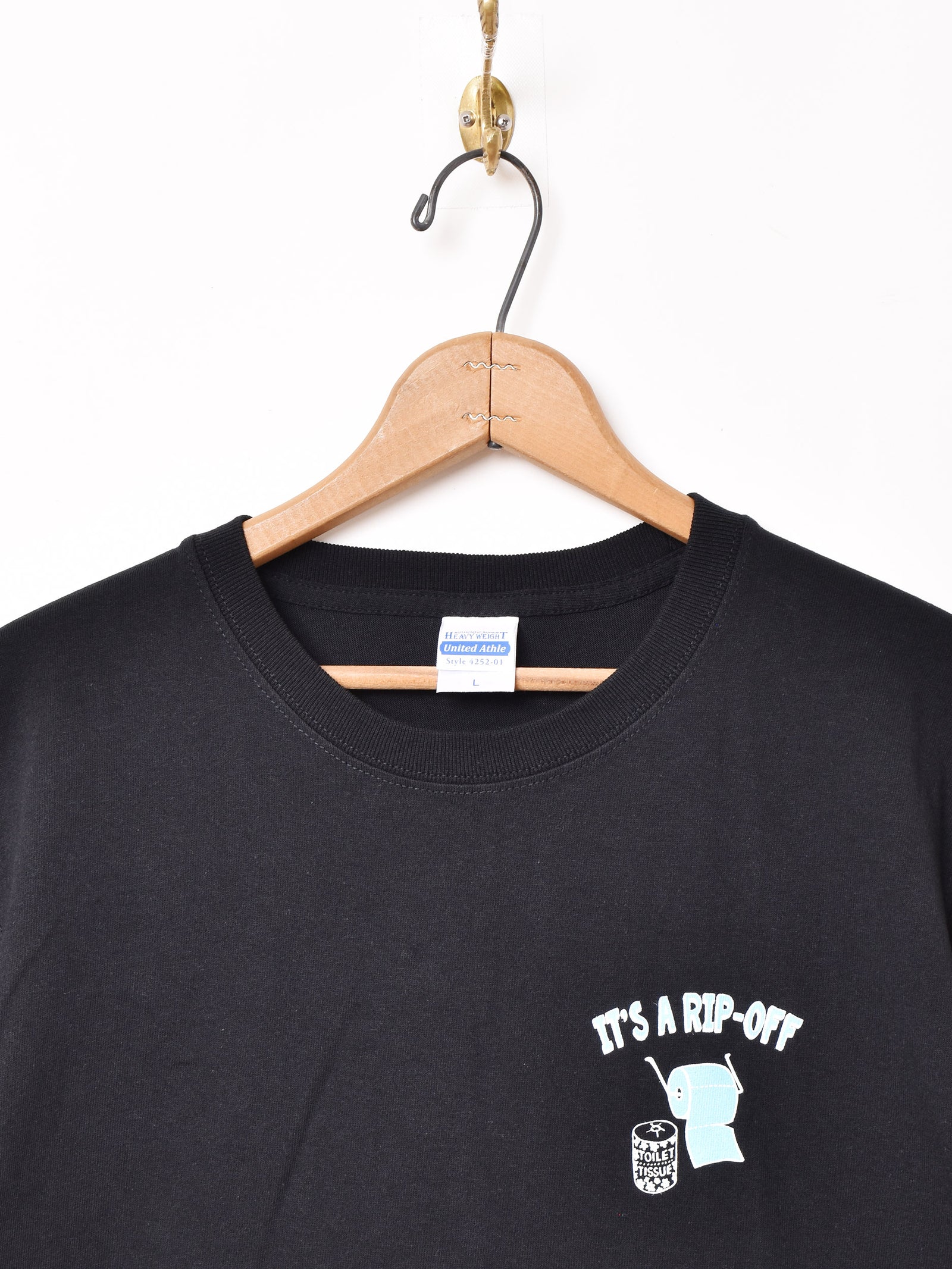 2色展開】 プリントTシャツ「IT'S A RIP-OFF」 – 古着屋Top of the