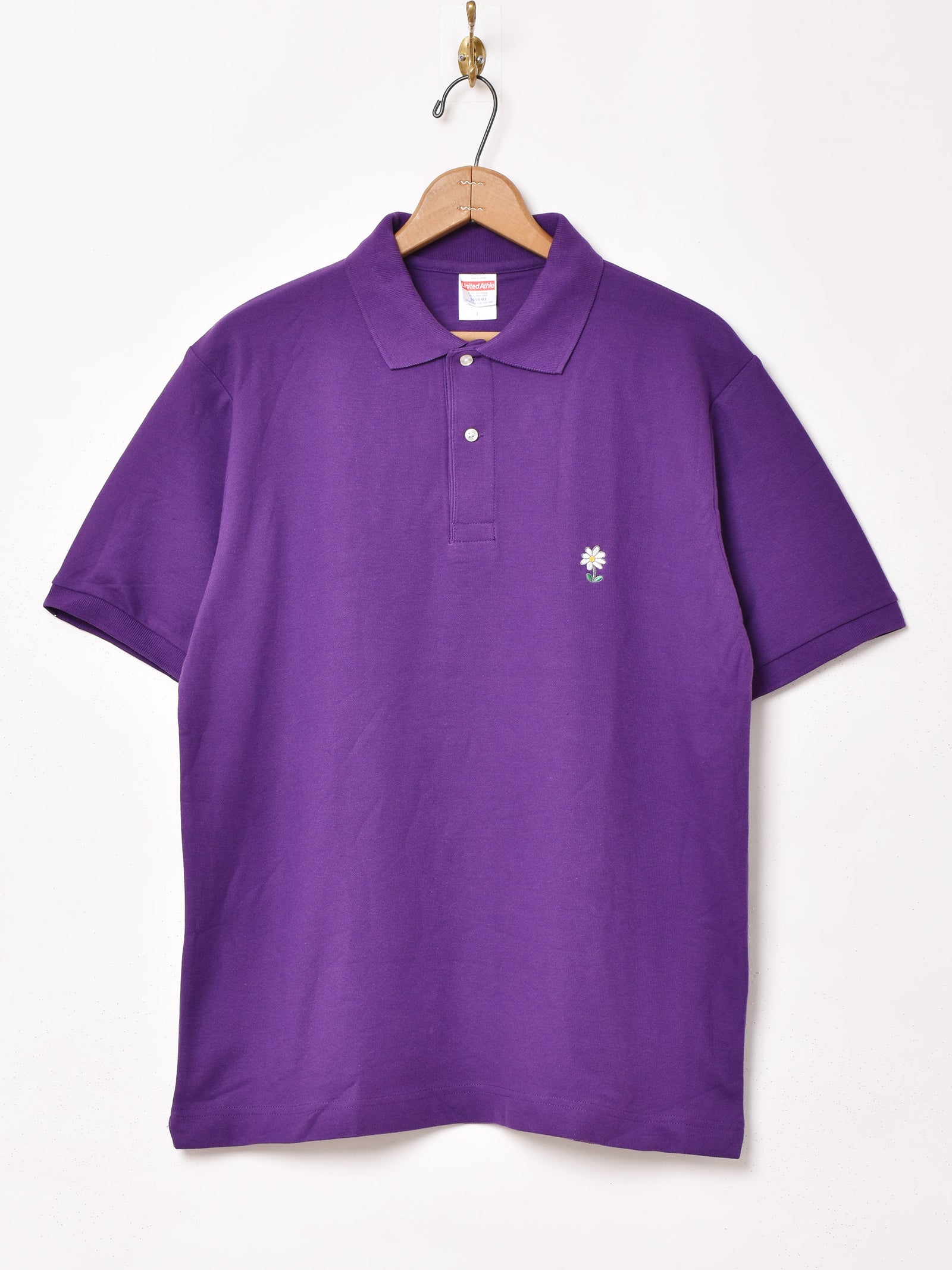 カラフルフラワー柄ポロワンピース リゾート カラフルフラワー&バードワンピース（マキシ・ロング