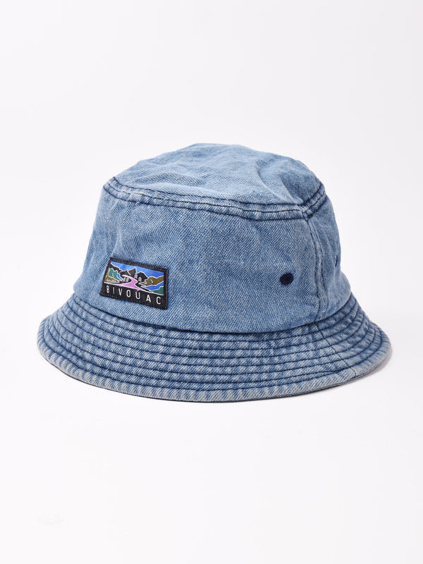 【3色展開】BIVOUACデニムバケットハット