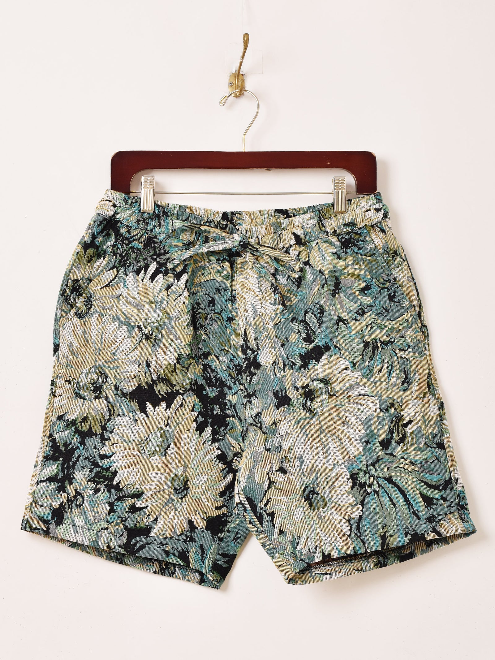 Cookies 花柄ショートパンツ Mサイズ 黒 2色展開】Backers 花柄 ゴブラン ショートパンツ – 古着屋Top of the