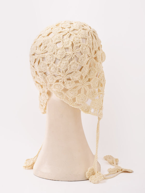 【2色展開】クロシェ ニットキャップ