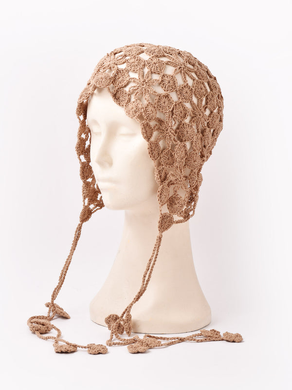 【2色展開】クロシェ ニットキャップ
