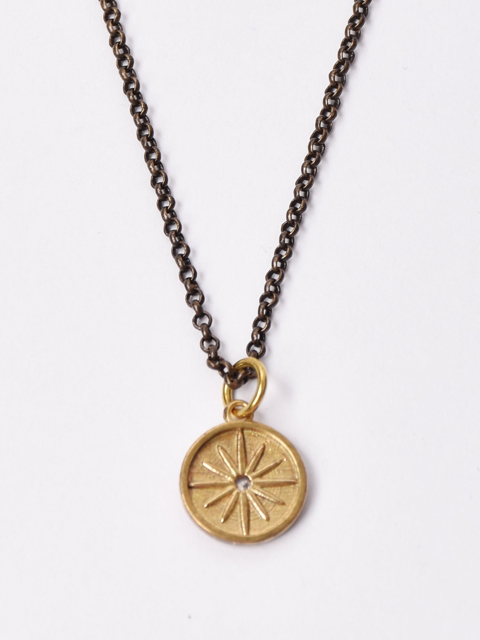 2色展開】太陽モチーフ ネックレス – 古着屋Top of the Hillのネット 