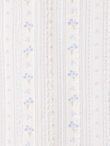 【3色展開】Meridian 花柄 フリル 長袖ブラウス