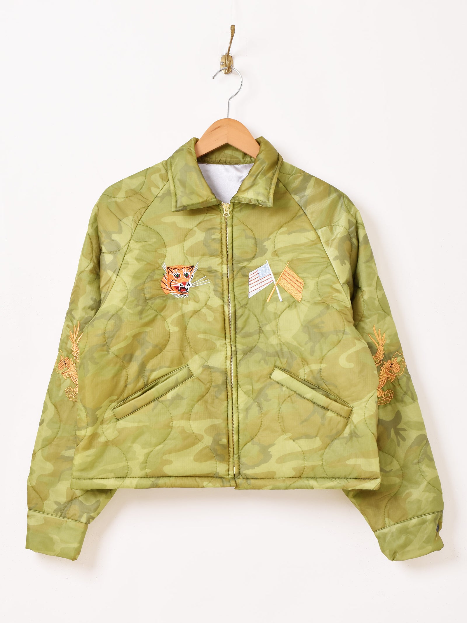 2色展開】 キルティングジャケット ベトジャンタイプ – 古着屋Top of