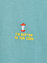 【2色展開】 ワンポイント ロングスリーブTシャツ「I'M ROTTEN TO THE CORE」