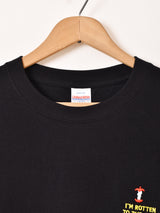 【2色展開】 ワンポイント ロングスリーブTシャツ「I'M ROTTEN TO THE CORE」