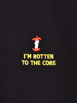 【2色展開】 ワンポイント ロングスリーブTシャツ「I'M ROTTEN TO THE CORE」