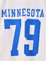 【2色展開】 プリント フットボールTシャツ「MINNESOTA」