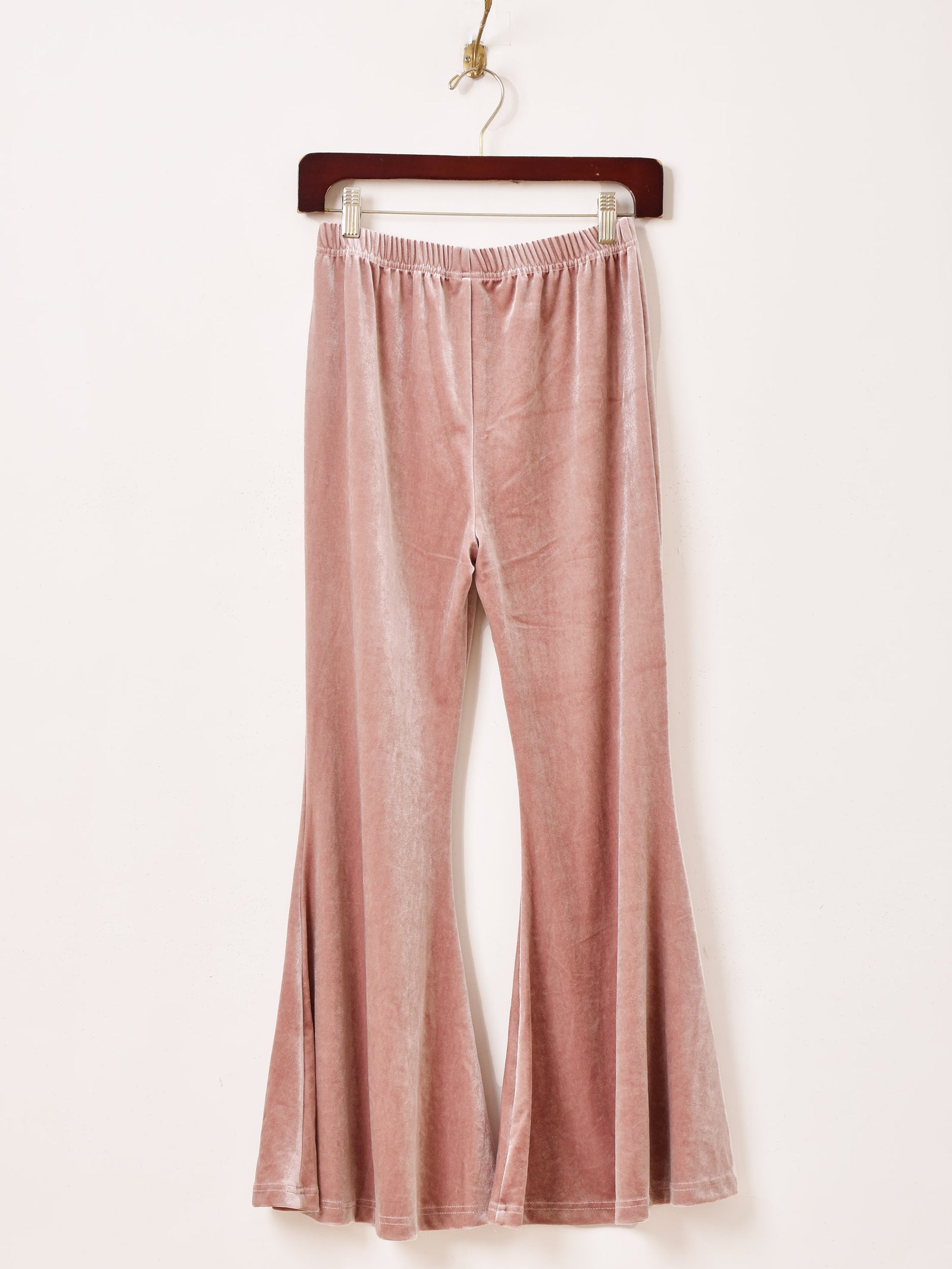 3色展開】Meridian ベロア フレアパンツ – 古着屋Top of the Hillの